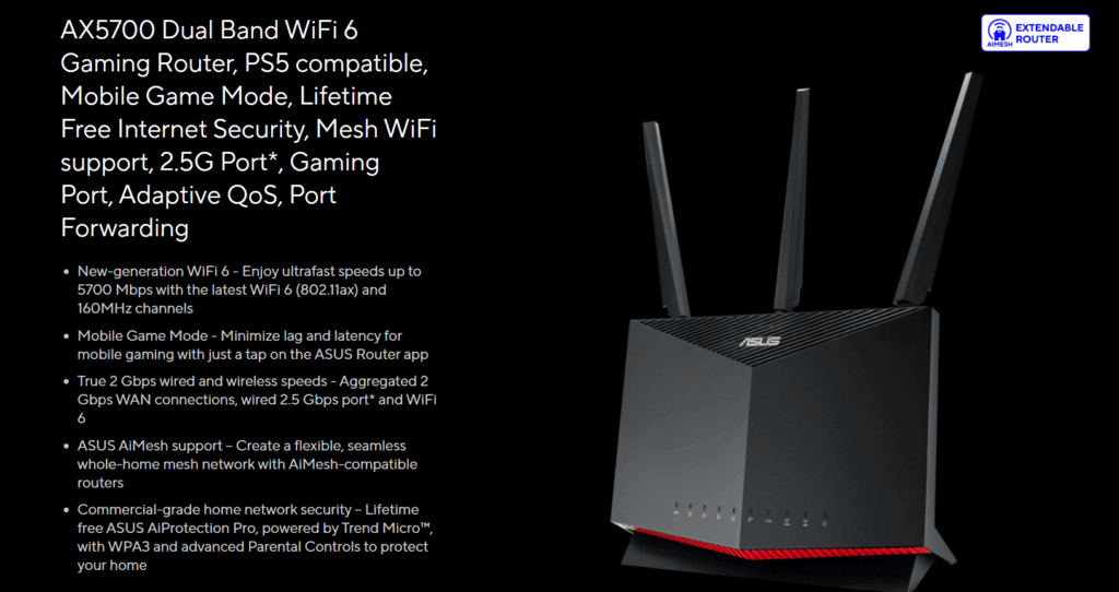 ASUS RT-AX86U Pro