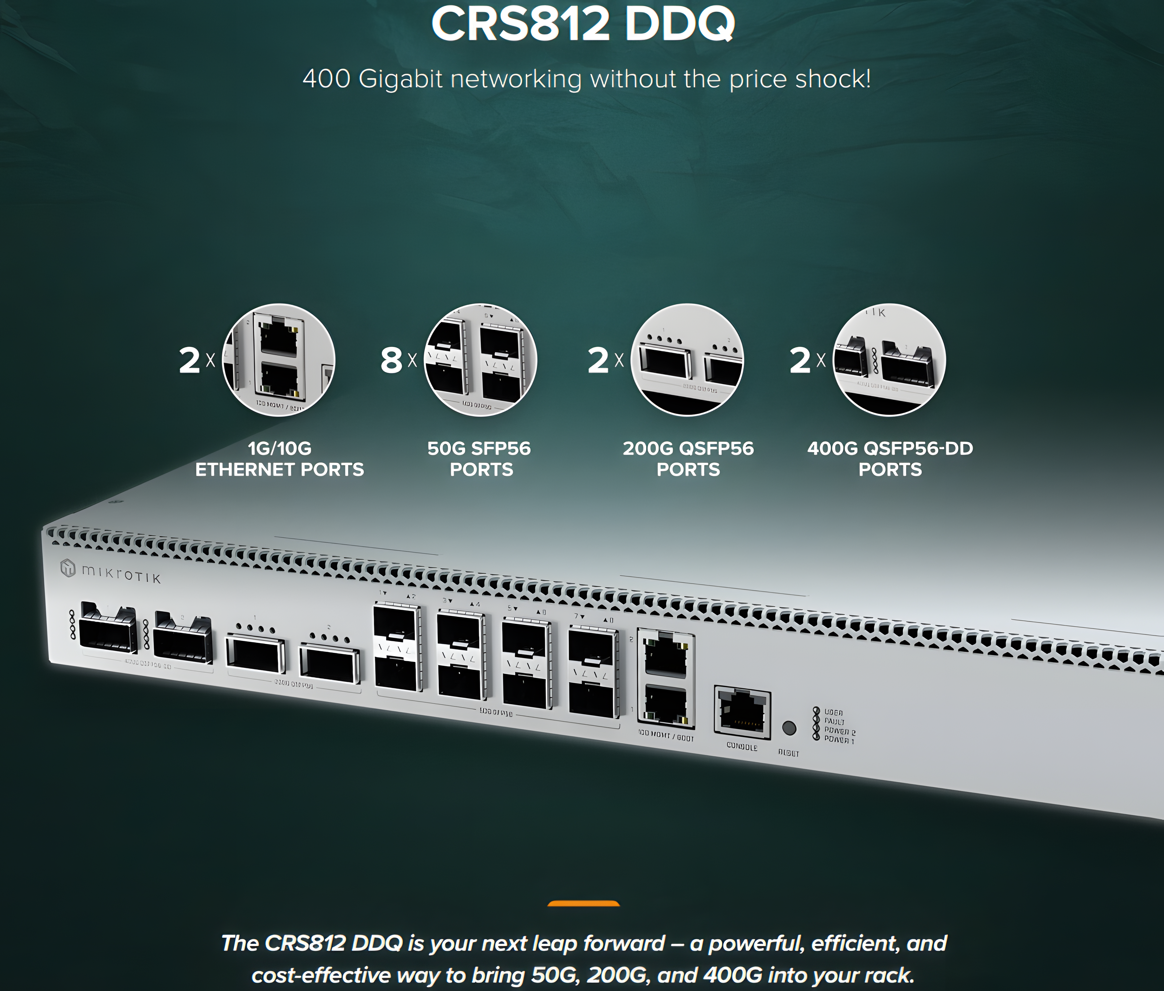 MIKROTIK CRS812 DDQ