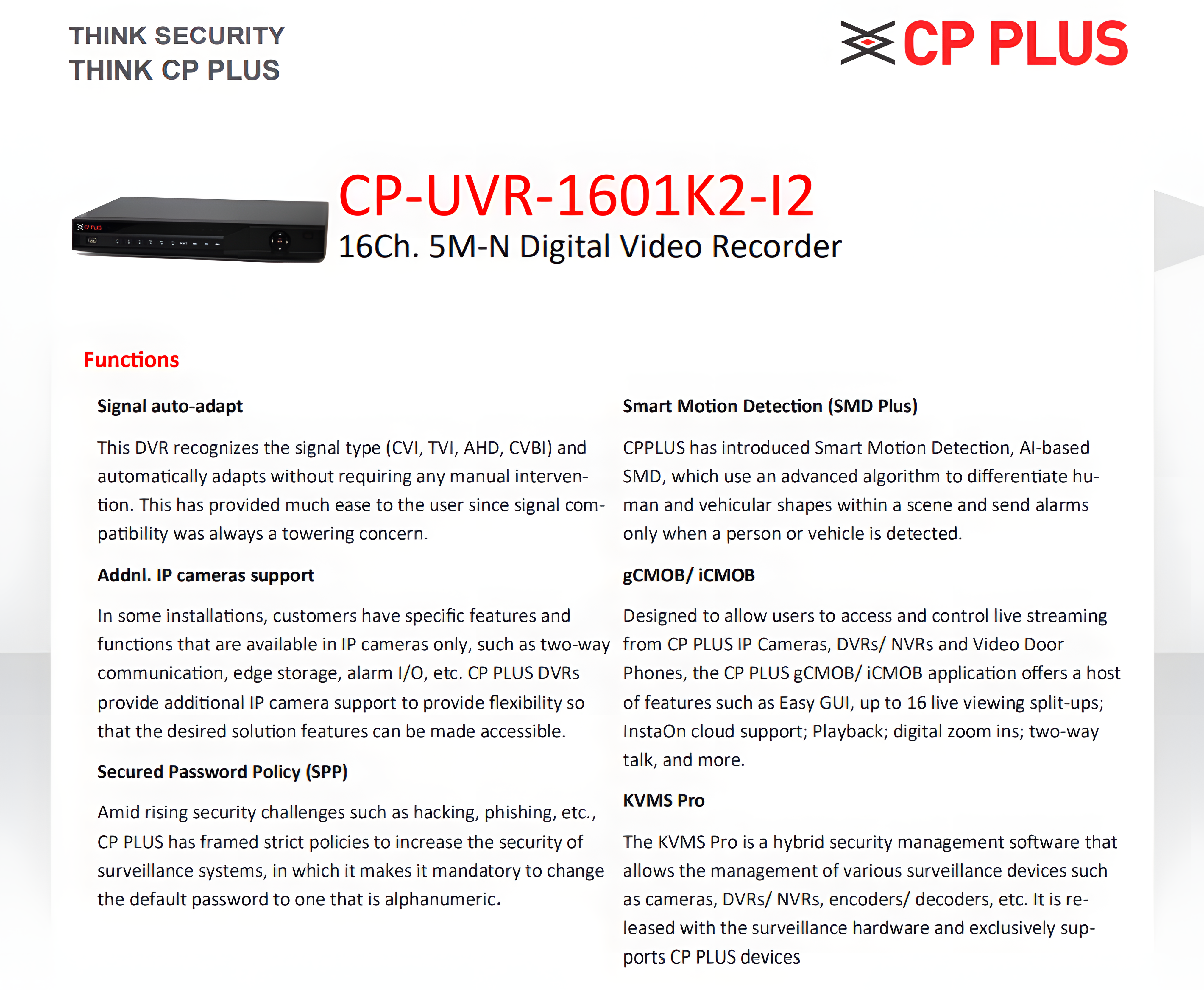 CP-UVR-1601K2-I2