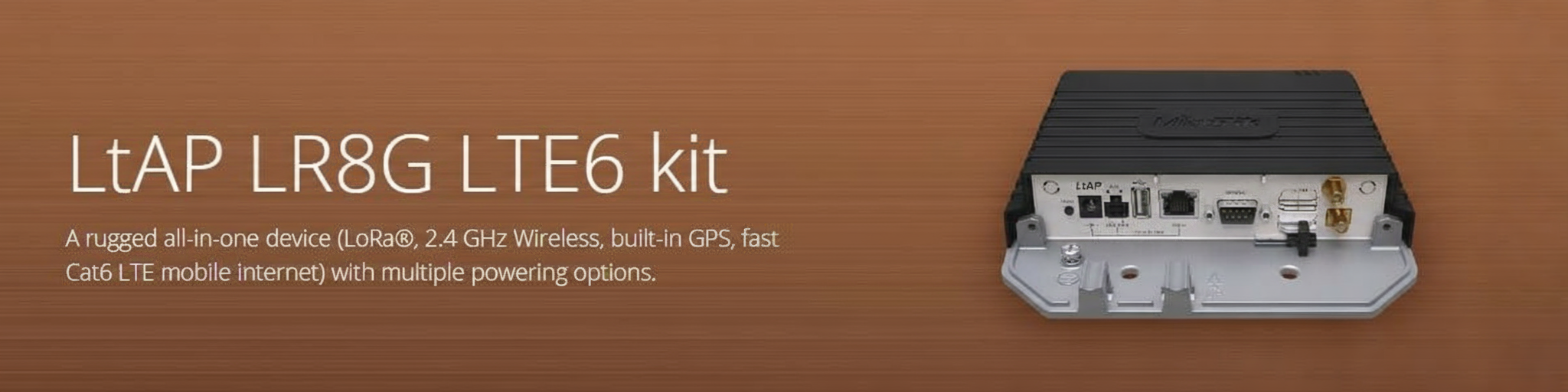 MikroTik LtAP LR8G LTE6 Kit