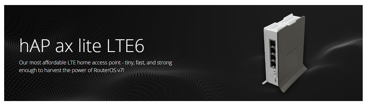 Mikrotik hap ax lite lte6 L41G-2axD&FG621-EA