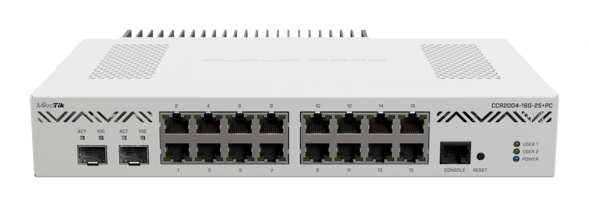 Mikrotik CCR2004-16G-2S+PC image 1