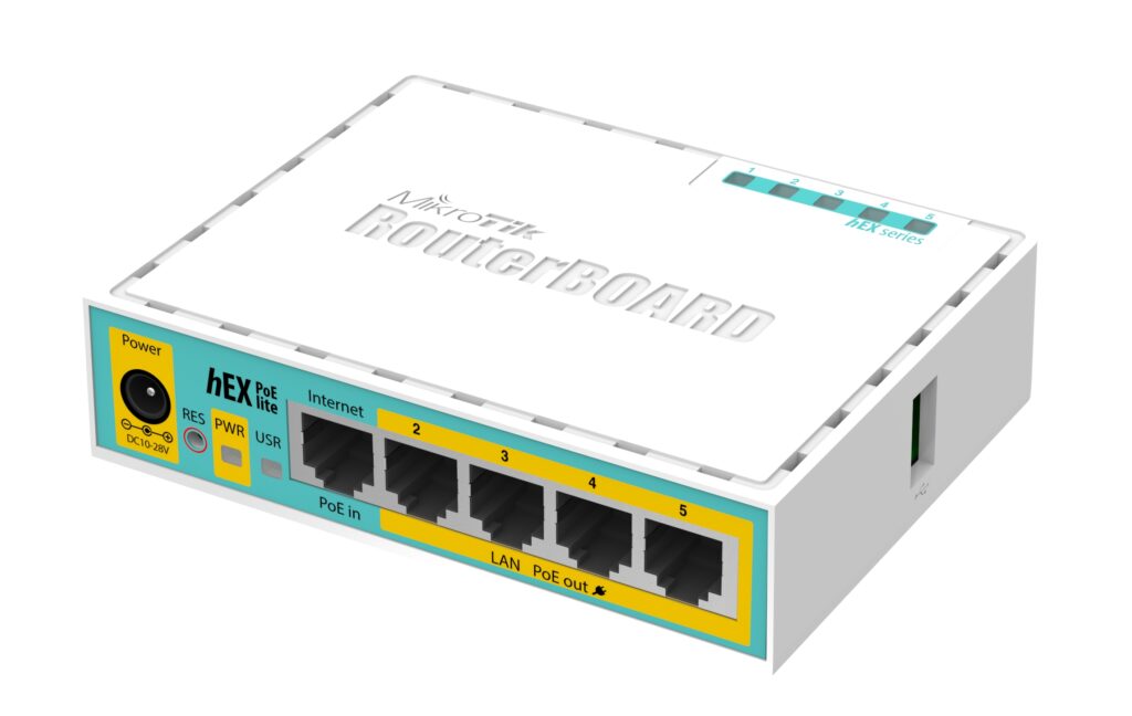 MikroTik hEX PoE Lite RB750UPr2