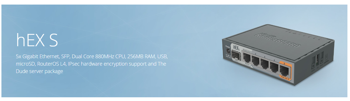 Mikrotik Hex S RB760iGS HEX S- image 0