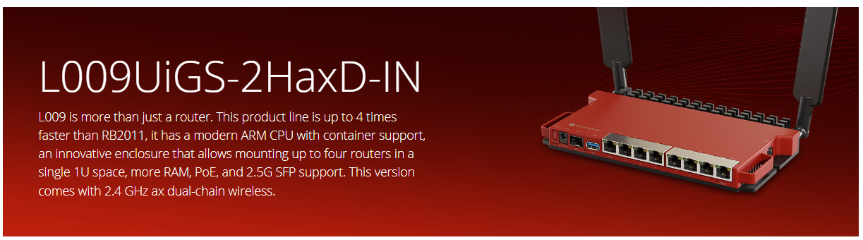 Mikrotik L009UiGS-2HaxD-IN image 0
