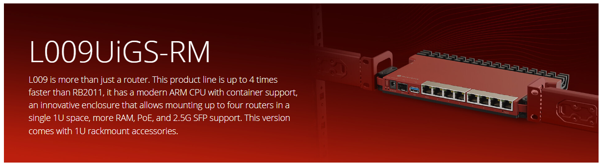 Mikrotik L009UiGS-RM image 0