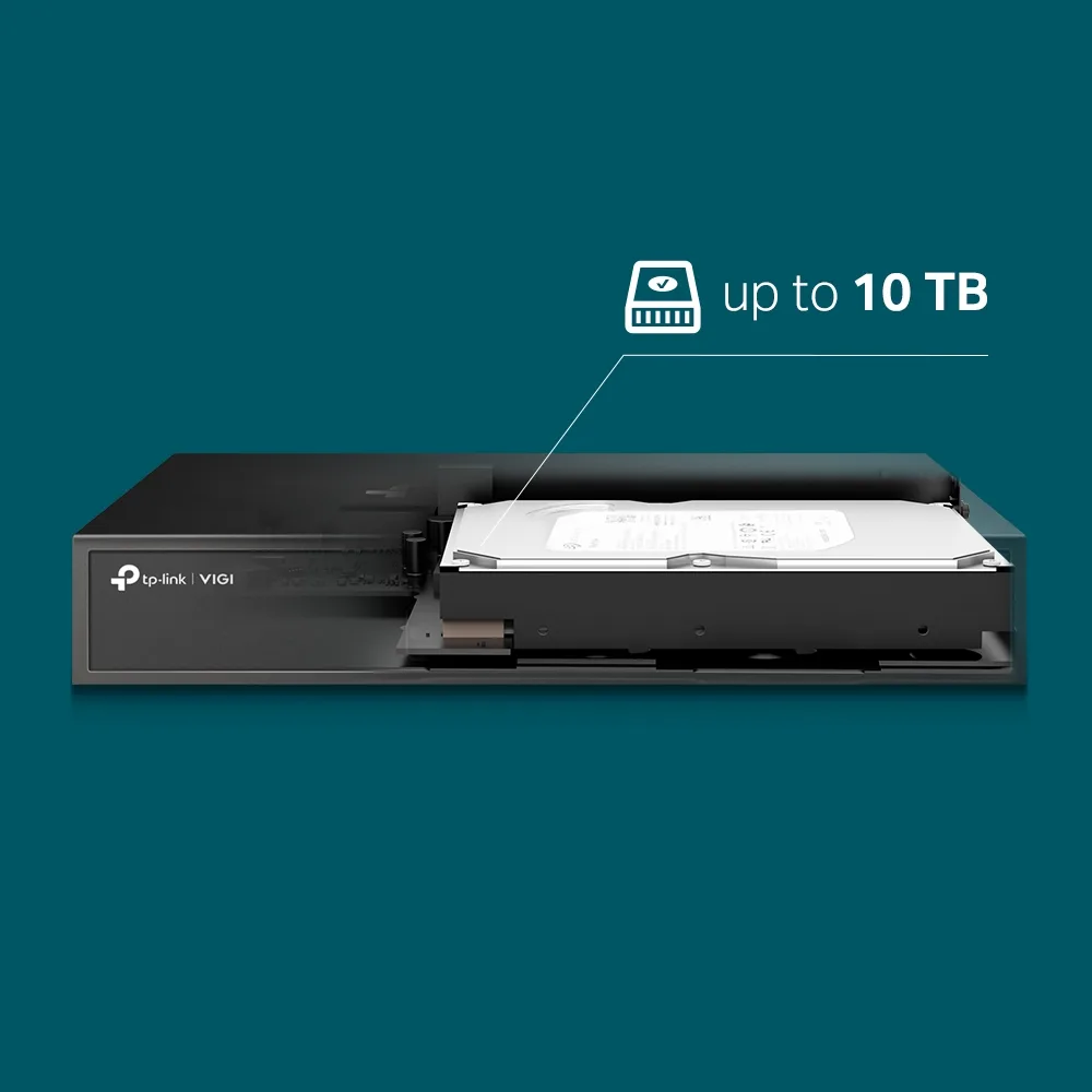 TP-Link VIGI NVR1008H 8 Channel Network Video Recorder with Simultaneous Playback - Image 5