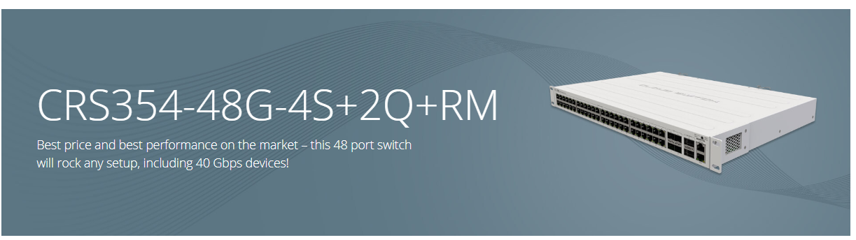 Mikrotik CRS354-48G-4S+2Q+RM image 0