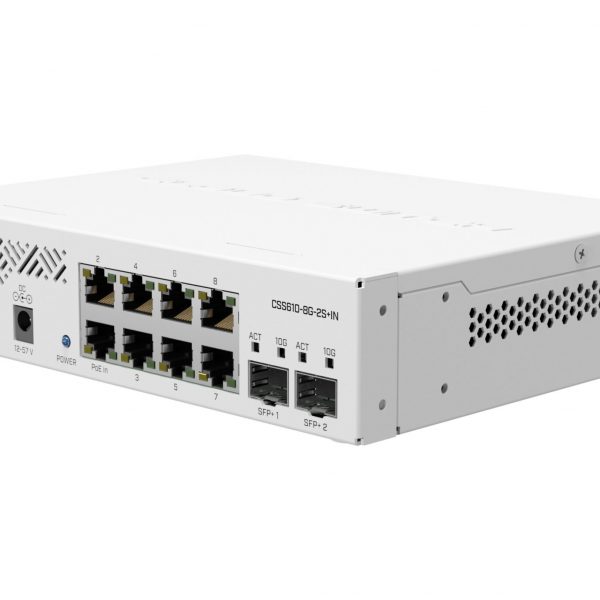 Mikrotik CSS610-8G-2S+IN image 1