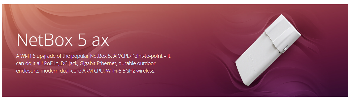 Mikrotik Netbox 5 ax L11UG-5HaxD-NB image 0