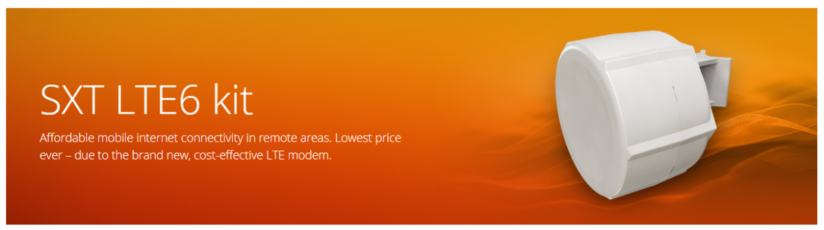 Mikrotik SXT LTE6 KIT SXTR&FG621-EA – Reliable LTE 4G Router For Remote ...