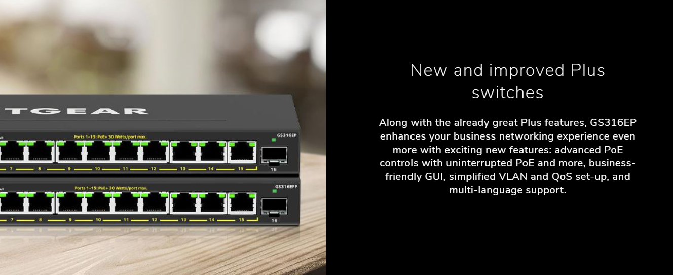 Netgear GS316EP image 0
