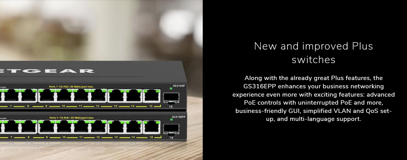 Netgear GS316EPP image 0