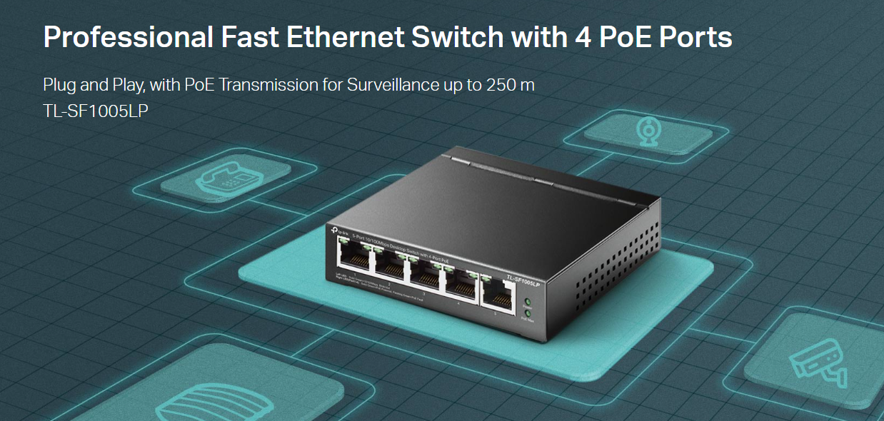 TP-Link TL-SF1005LP image 0