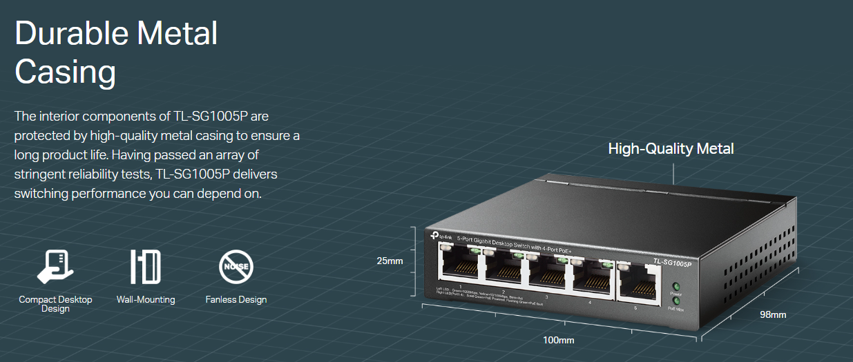 TP-Link TL-SG1005P image 9