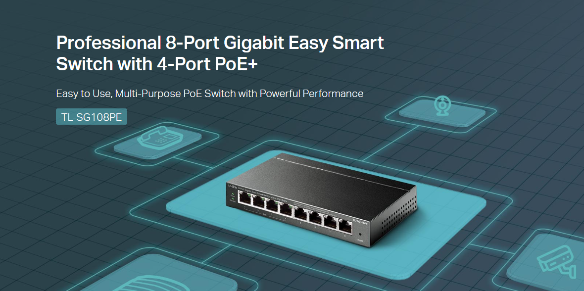 TP-Link TL-SG108PE image 0