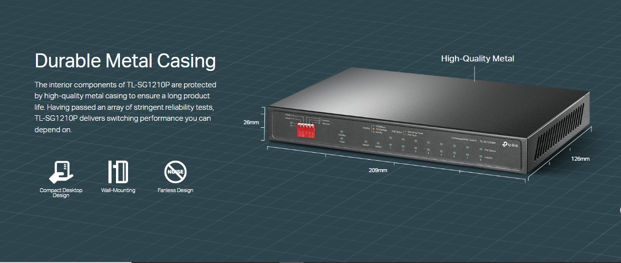 TP-Link TL-SG1210P image 8