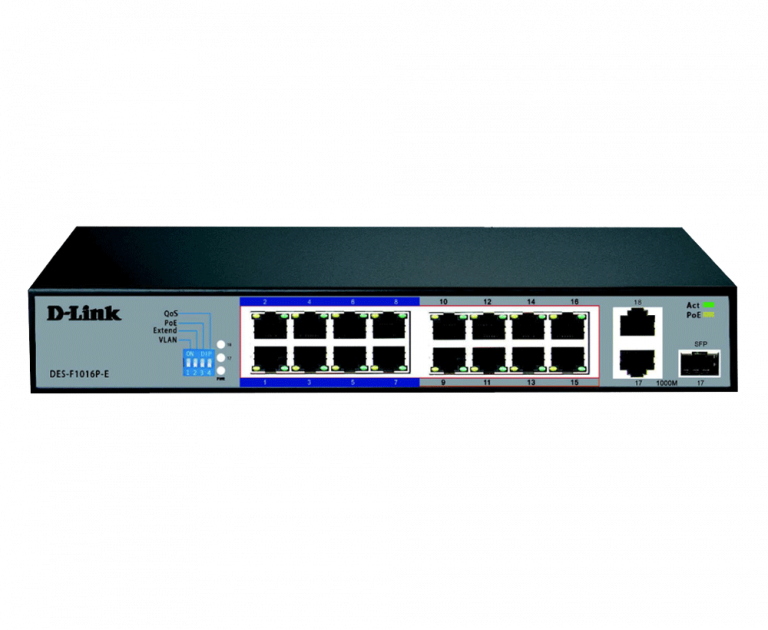 D-Link DES-F1016P-E