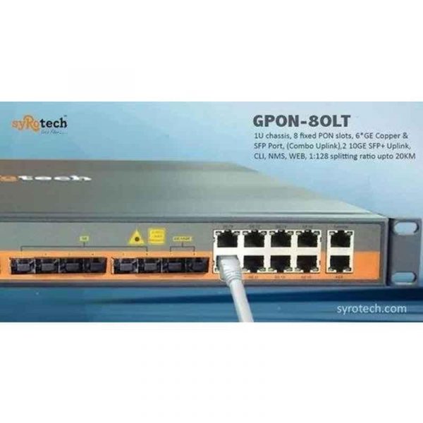 Syrotech SY-GPON-8OLT-L3 (Loaded) image 2