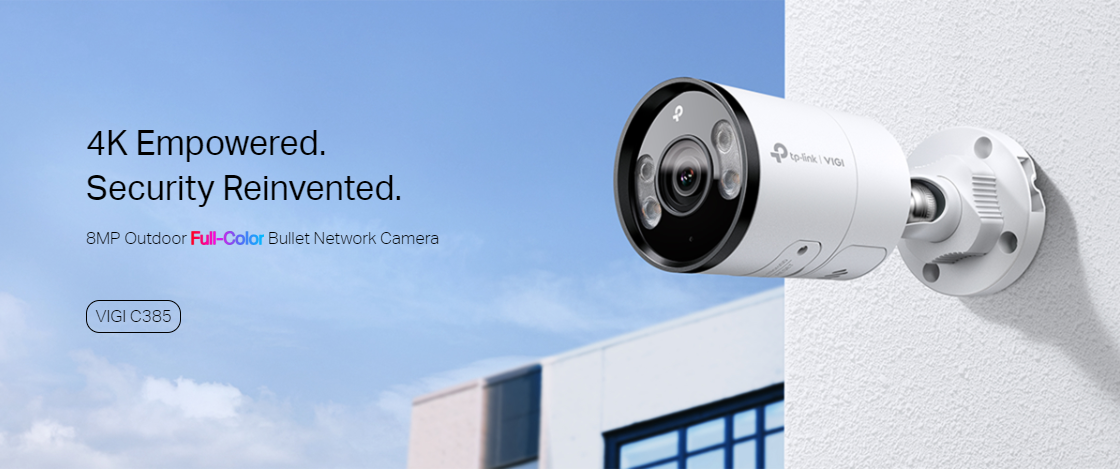 TP-Link VIGI C385 IP Camera - 4mm Lens image 0