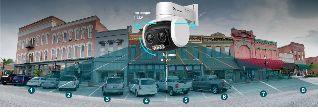 TP-Link VIGI C540V IP Camera - 4mm Lens image 7