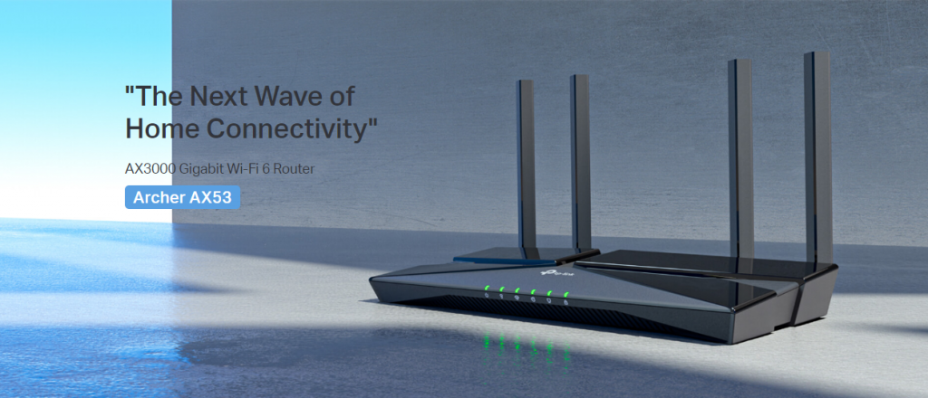 TP Link Archer AX53 AX3000 Dual Band Gigabit Wi-Fi 6 Router - FGTECH STORE