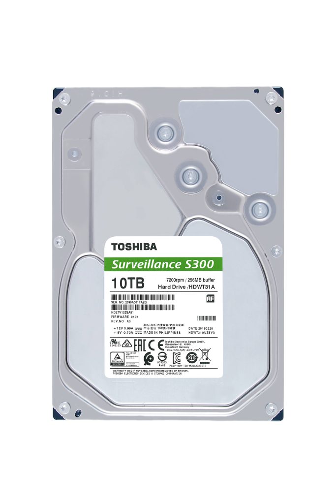 Toshiba S300 10TB Surveillance Hard Drive HDWT31AUZSVA 7200 RPM STORAGE DRIVE