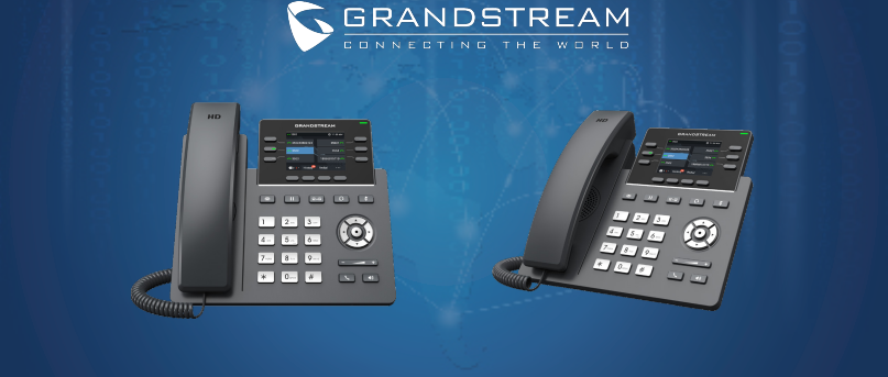 Téléphone IP Grandstream GRP2613W - 6 Lignes, Wi-Fi 6, PoE, écran Couleur, 24 Touches Programmables | Pour Bureau, Entreprise