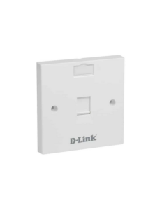 D-Link RJ45 Single Face Plate (I/O Box) | NFP-0WHI11 - FGTECH STORE