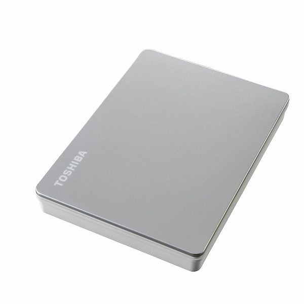 Toshiba Canvio Flex 2TB HDTX120ASCAA Silver Portable Hard Drive