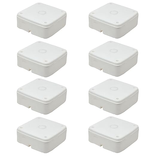 PVC Square Junction Box 5x5 Pack of 8