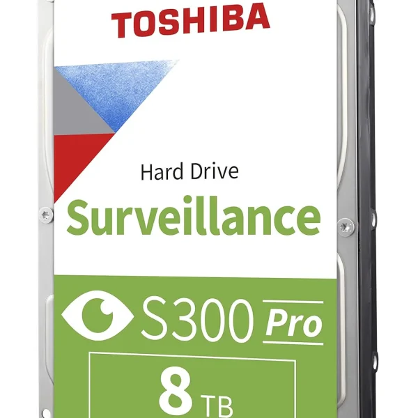 TOSHIBA S300 Pro 8TB 3.5′ SATA 7200 RPM Hard Drive | HDWTA80UZSVA