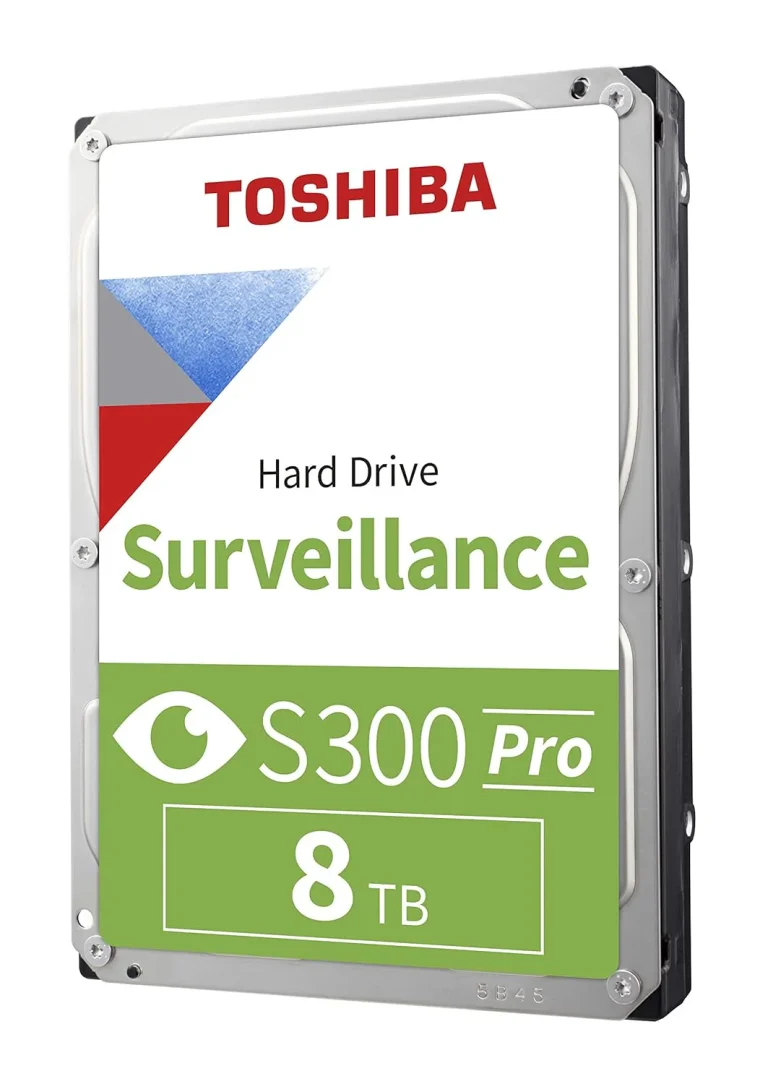 TOSHIBA S300 Pro 8TB 3.5′ SATA 7200 RPM Hard Drive | HDWTA80UZSVA