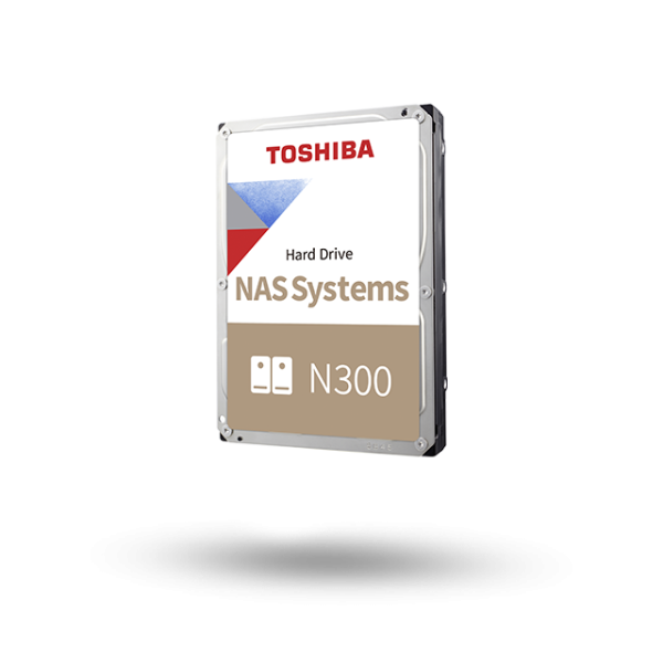 Toshiba 4TB N300 Pro NAS Hard Drive | HDWG740AZSTD | 7200 RPM