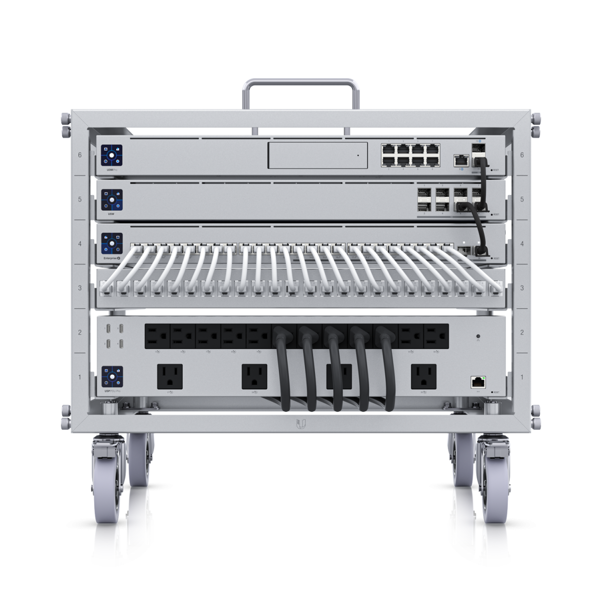 Ubiquiti U-Rack-6U-TL Toolless Mini Rack