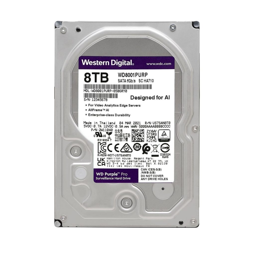 WD Purple Pro 8TB