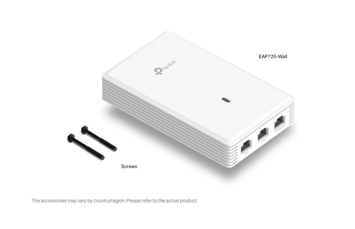 TP-Link EAP725-Wall | BE5000 Wall Plate Wi-Fi 7 Access Point | 2x2.5G Ports + 2xGigabit Ports - Image 6