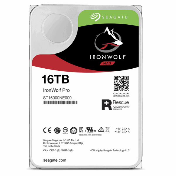 Seagate IronWolf Pro 16TB