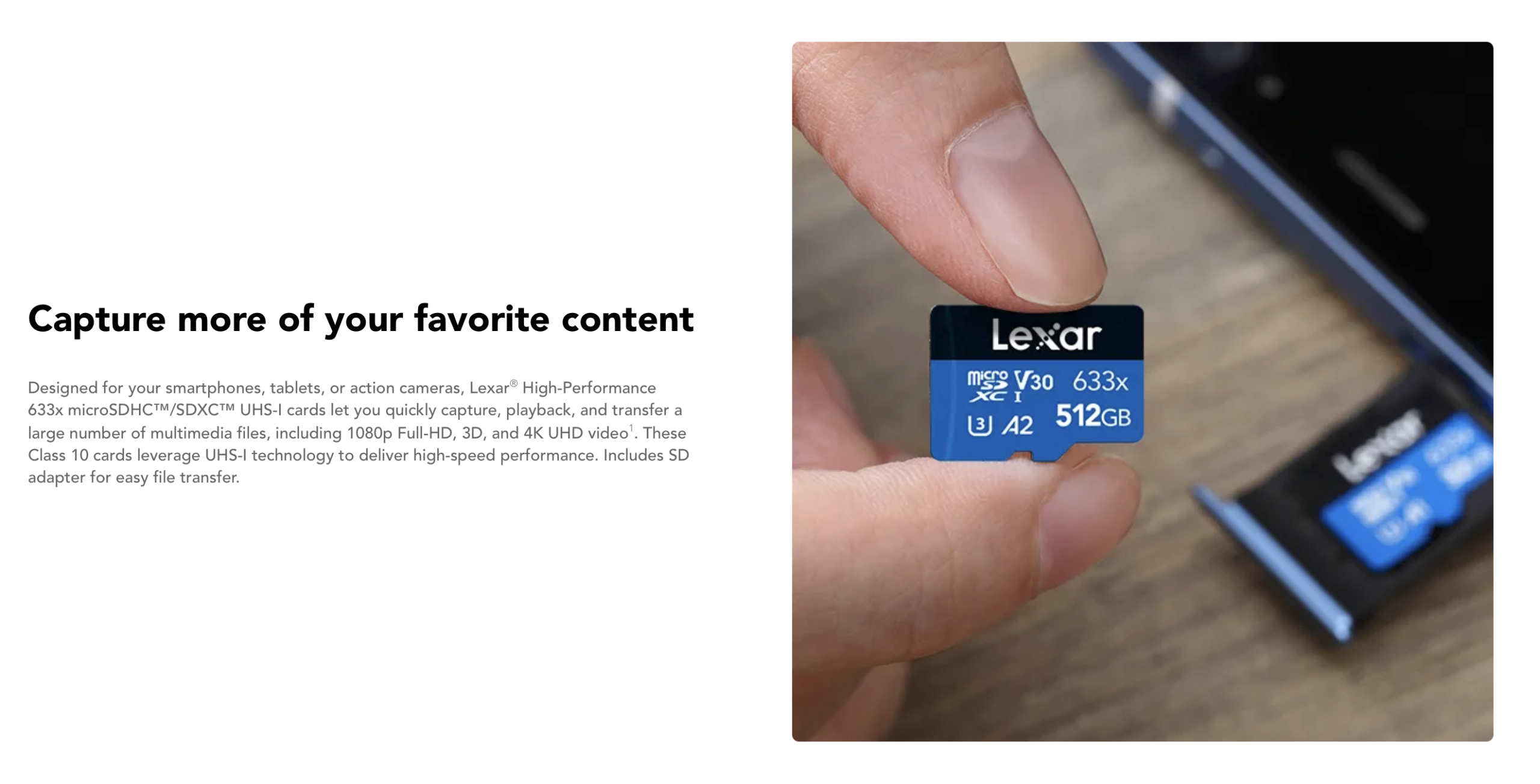 Lexar 64gb 633x