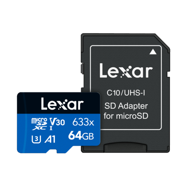 Lexar 64GB 633x microSD