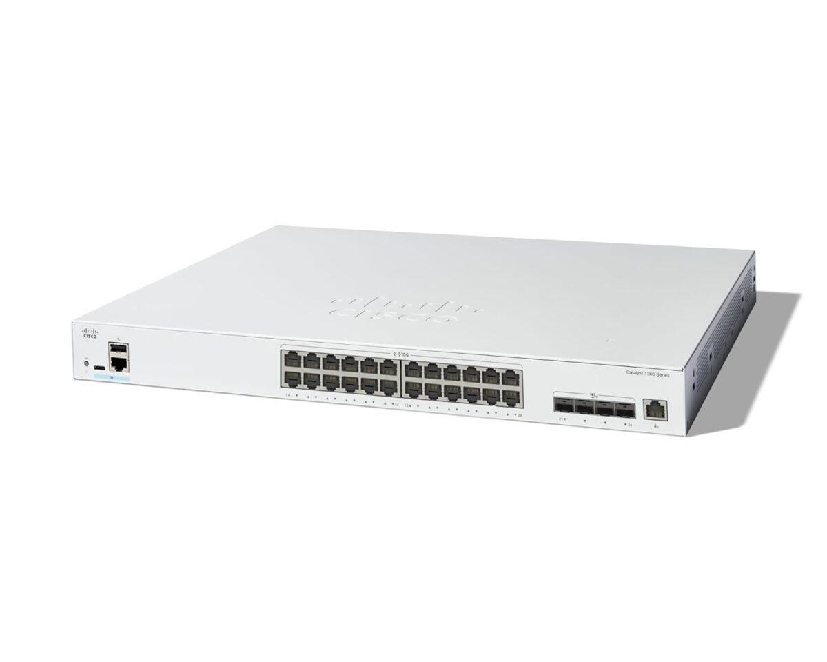 Cisco Catalyst C1300-24XT 24-Port 10G Managed Layer 3 Switch – Ultimate High-Performance Network Solution for SMBs - Image 1
