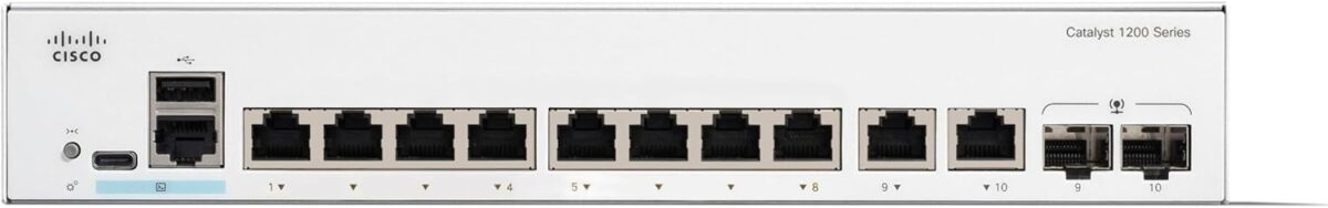 Cisco Catalyst C1200-8T-E-2G 8-Port Gigabit Switch – Elite - Image 2