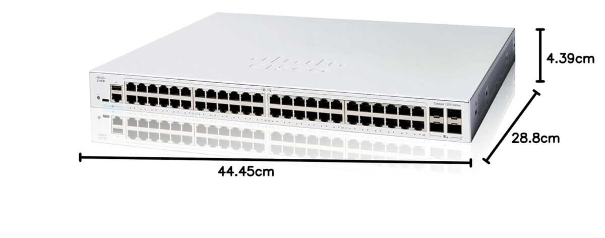 Cisco Catalyst C1200-48T-4G | Advanced High-Capacity Gigabit Switch | Reliable & Scalable Enterprise Networking - Image 2