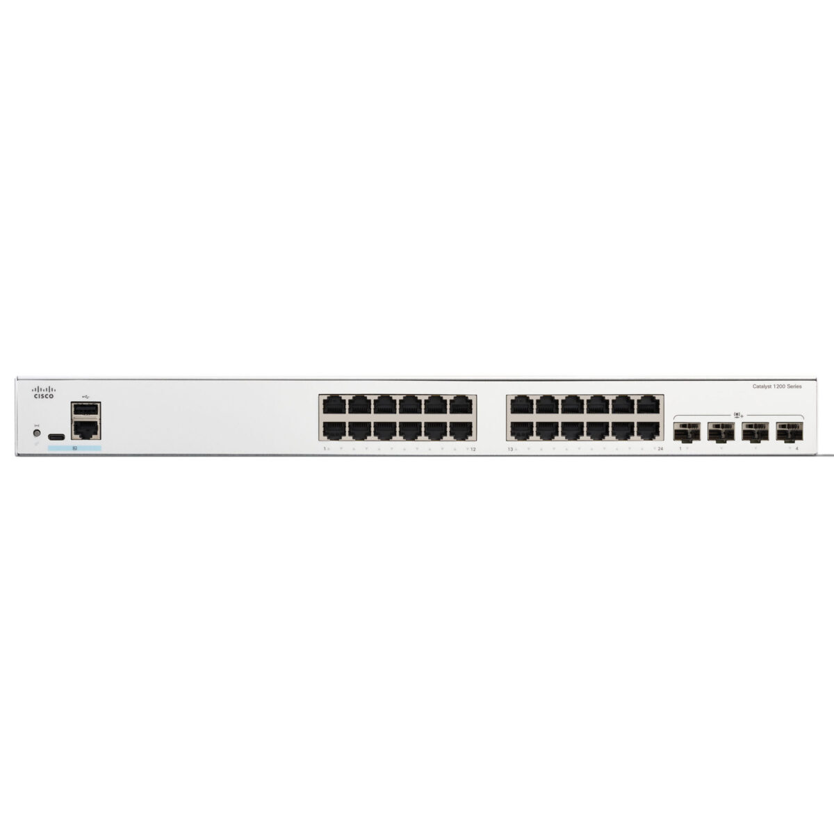 Cisco Catalyst C1200-24T-4X Switch – Powerful Enterprise-Grade 24-Port Gigabit Layer 2 with 4x 10G SFP+ Uplinks - Image 2