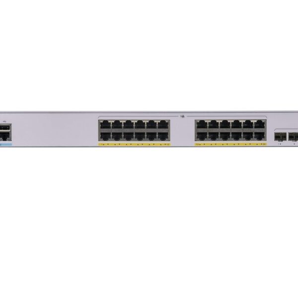 Cisco Business CBS350-24FP-4G Managed 24-Port Gigabit PoE+ Switch with 370W Power Budget and 4 Gigabit SFP Uplinks – Ultimate Performance Network Solution by Cisco - Image 2