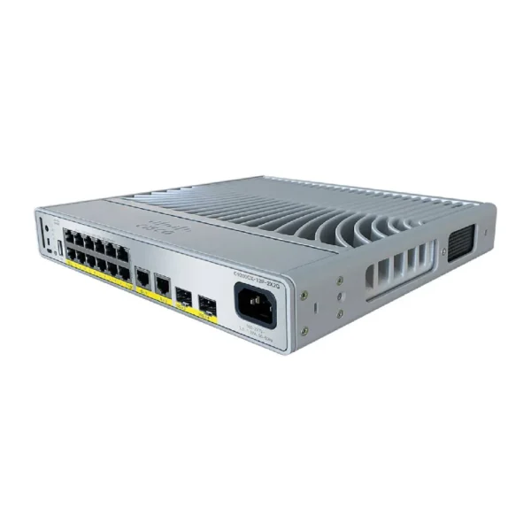Cisco Catalyst C9200CX-12P-2X2G - Powerful Enterprise-Grade Switch with 12 PoE+ Ports, 2x 10G Uplinks - Image 2