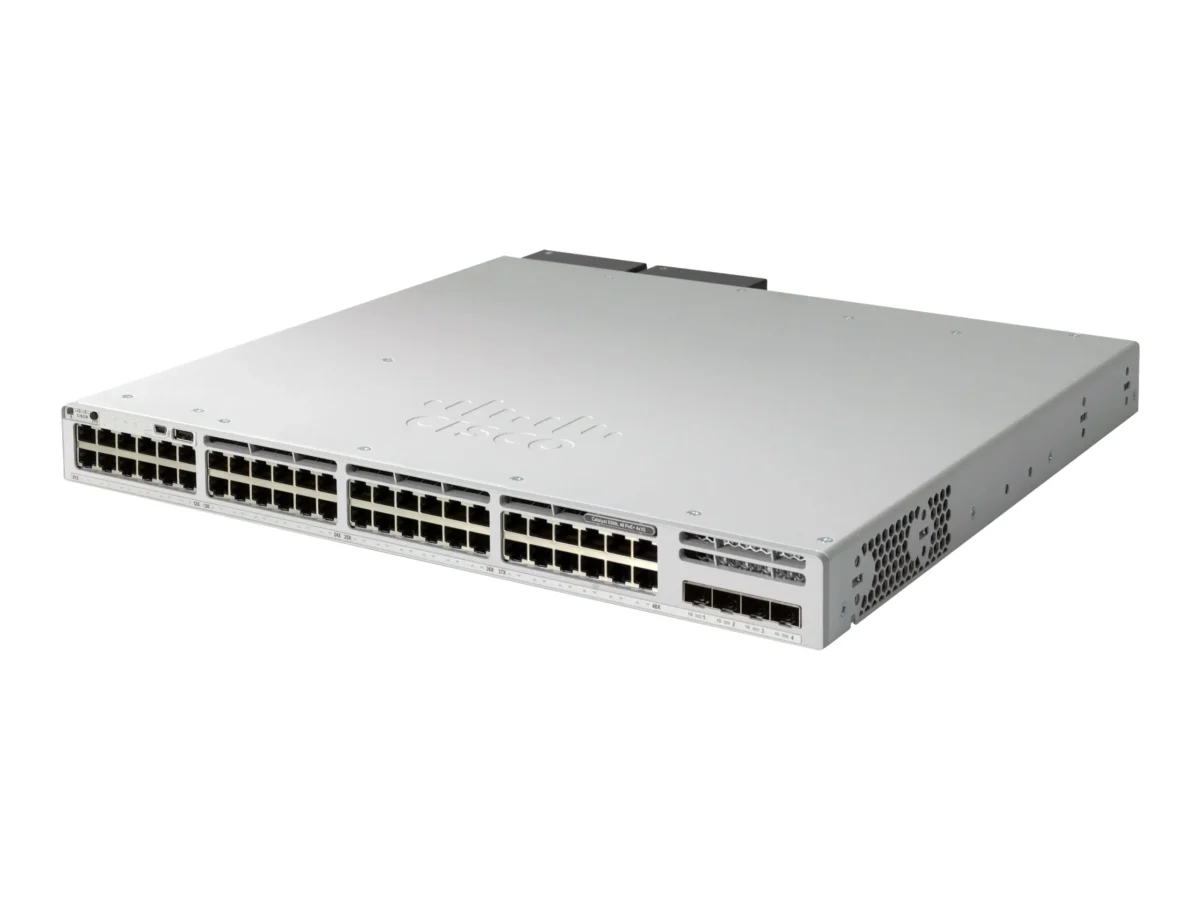 Cisco Catalyst C9300LM-48UX-4Y Powerful Enterprise Stackable Switch 48-Port UPOE, 8-Port 10G Multigigabit, 4x 25G Fixed Uplinks - Image 3