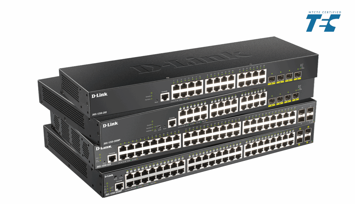 D-Link DGS-1250-52X | Power Performer 48-Port Smart Managed Switch with 4x10G SFP+, Advanced L2/L3, Dual Image, Security & QoS - Image 2