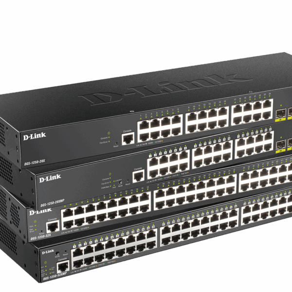 D-Link DGS-1250-52X | Power Performer 48-Port Smart Managed Switch with 4x10G SFP+, Advanced L2/L3, Dual Image, Security & QoS - Image 2