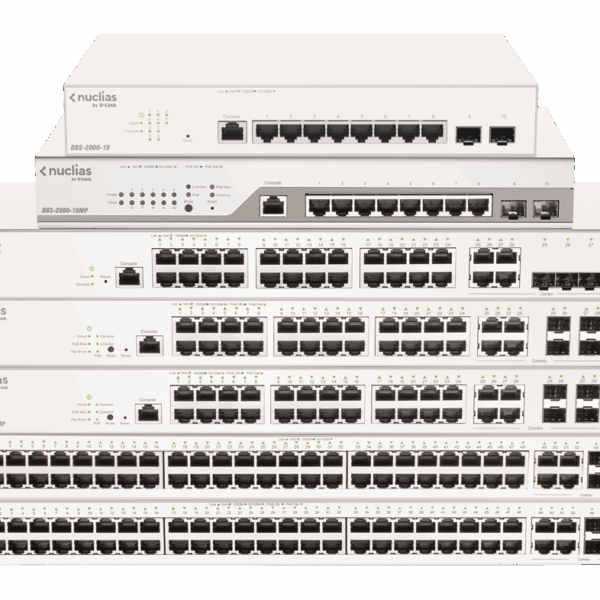 D-Link DBS-2000-10 – Power-Packed Cloud-Managed Powerful 10-Port Gigabit Switch Centralized 8 x GbE + 2 x SFP - Image 2